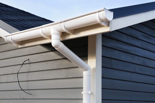 PVC Rain Gutter Installation in Rapid City