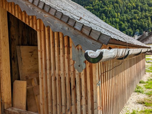 Wood Gutter Installation in Rapid City