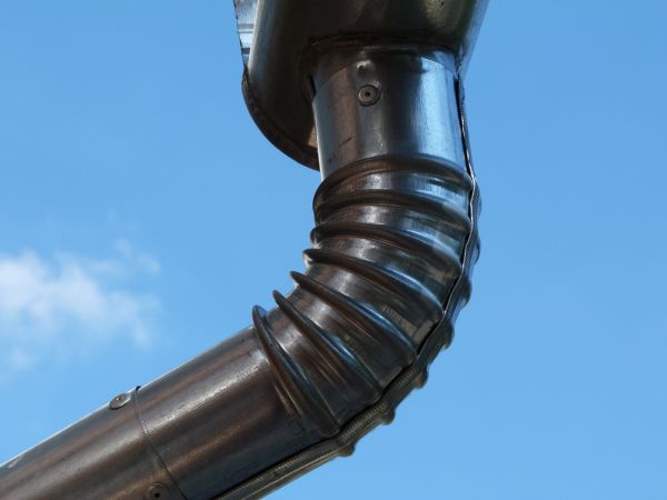 Metal Downspout Installation in Rapid City