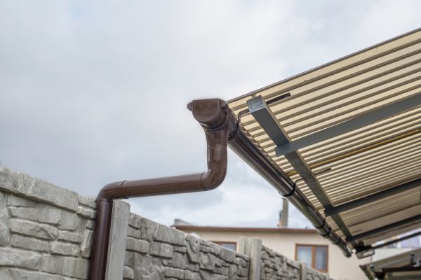 Plastic Downspout Installation in Rapid City