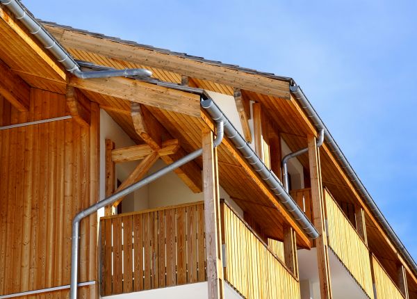 Balcony Gutter Installation in Rapid City