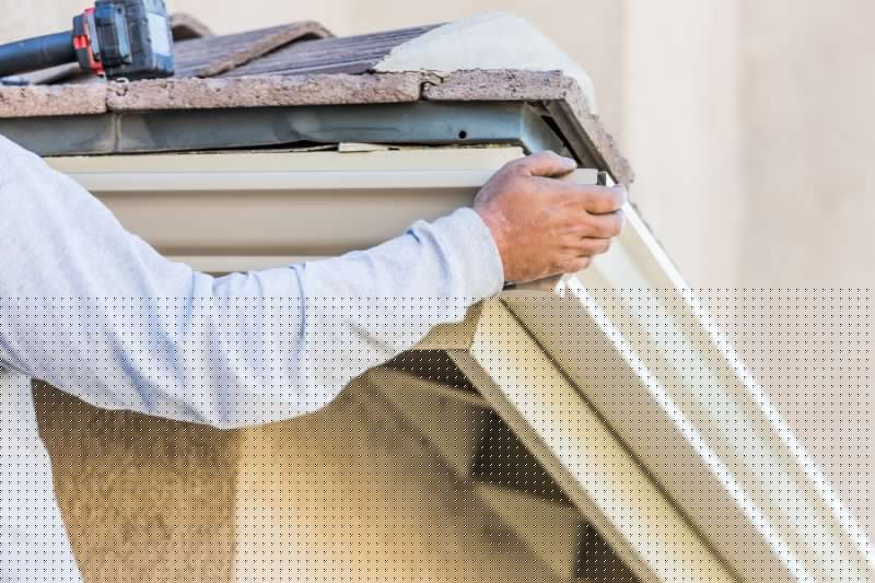 Warehouse Gutter Installation